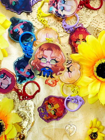 【ACRYLIC KEYCHAINS】dc comics