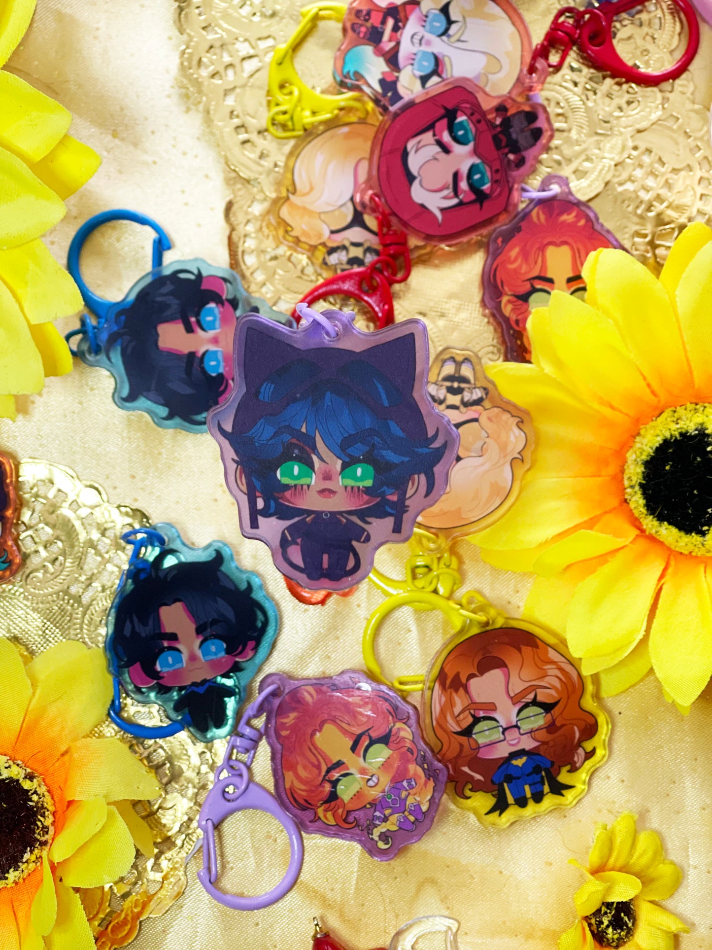 【ACRYLIC KEYCHAINS】dc comics