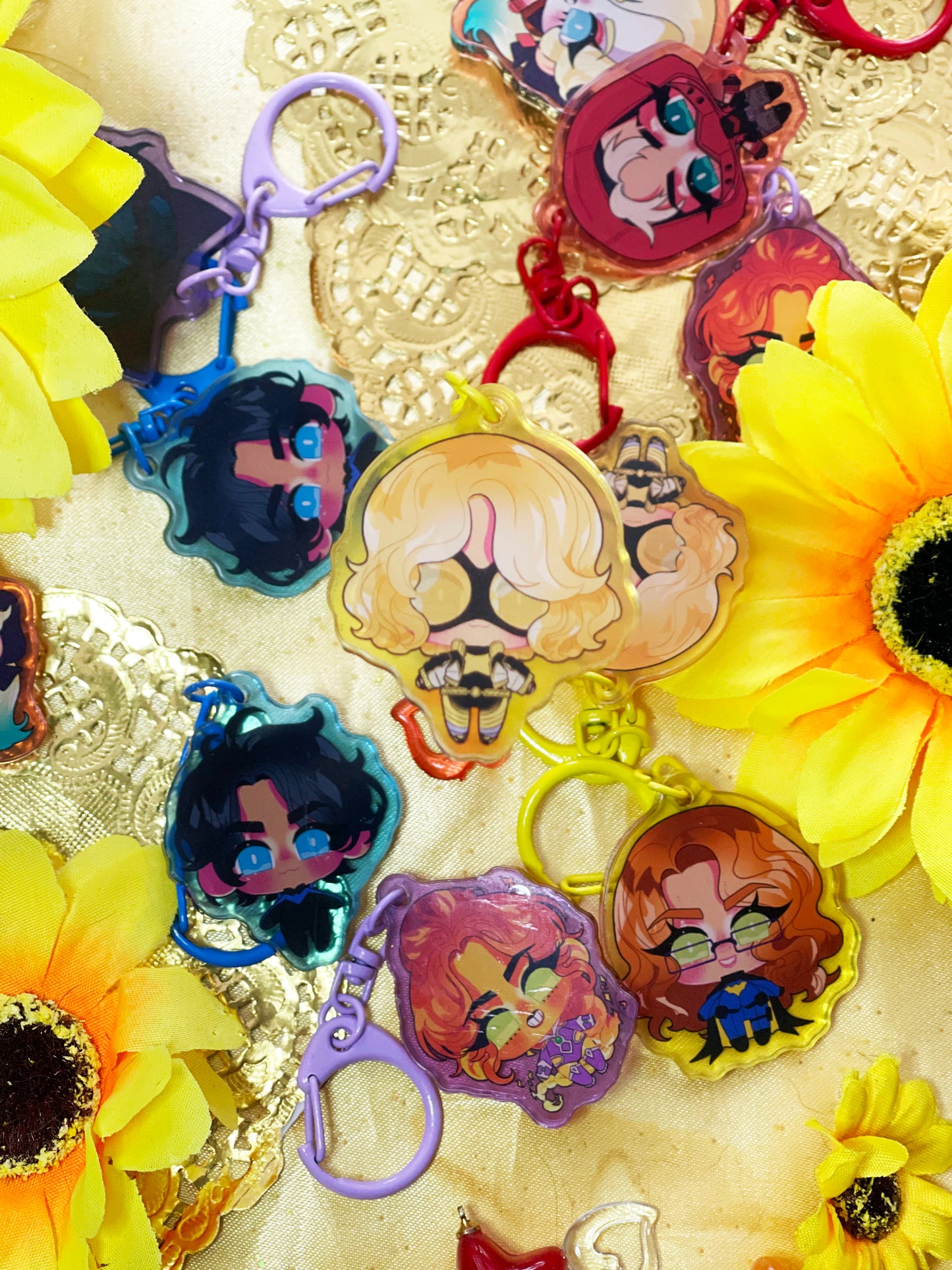 【ACRYLIC KEYCHAINS】dc comics