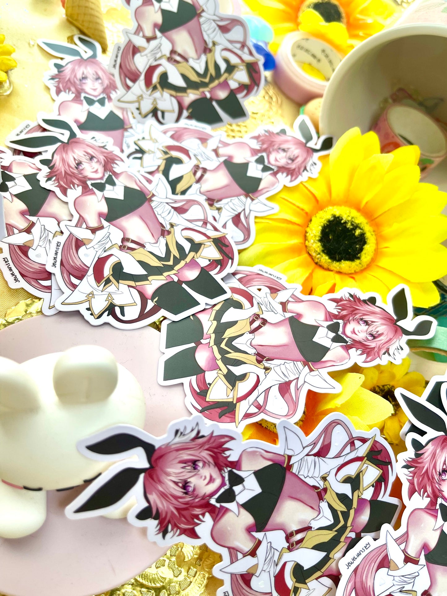 【STICKER】bunny saber astolfo