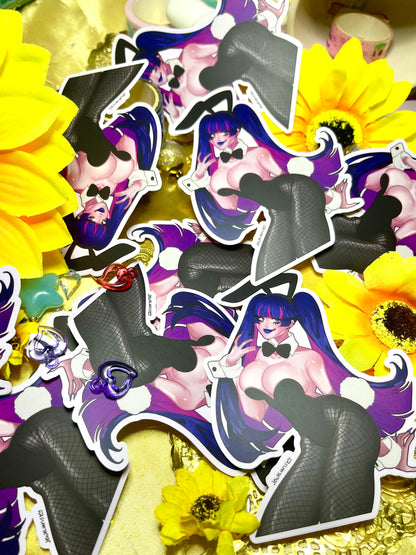 【STICKER】bunny stocking anachy