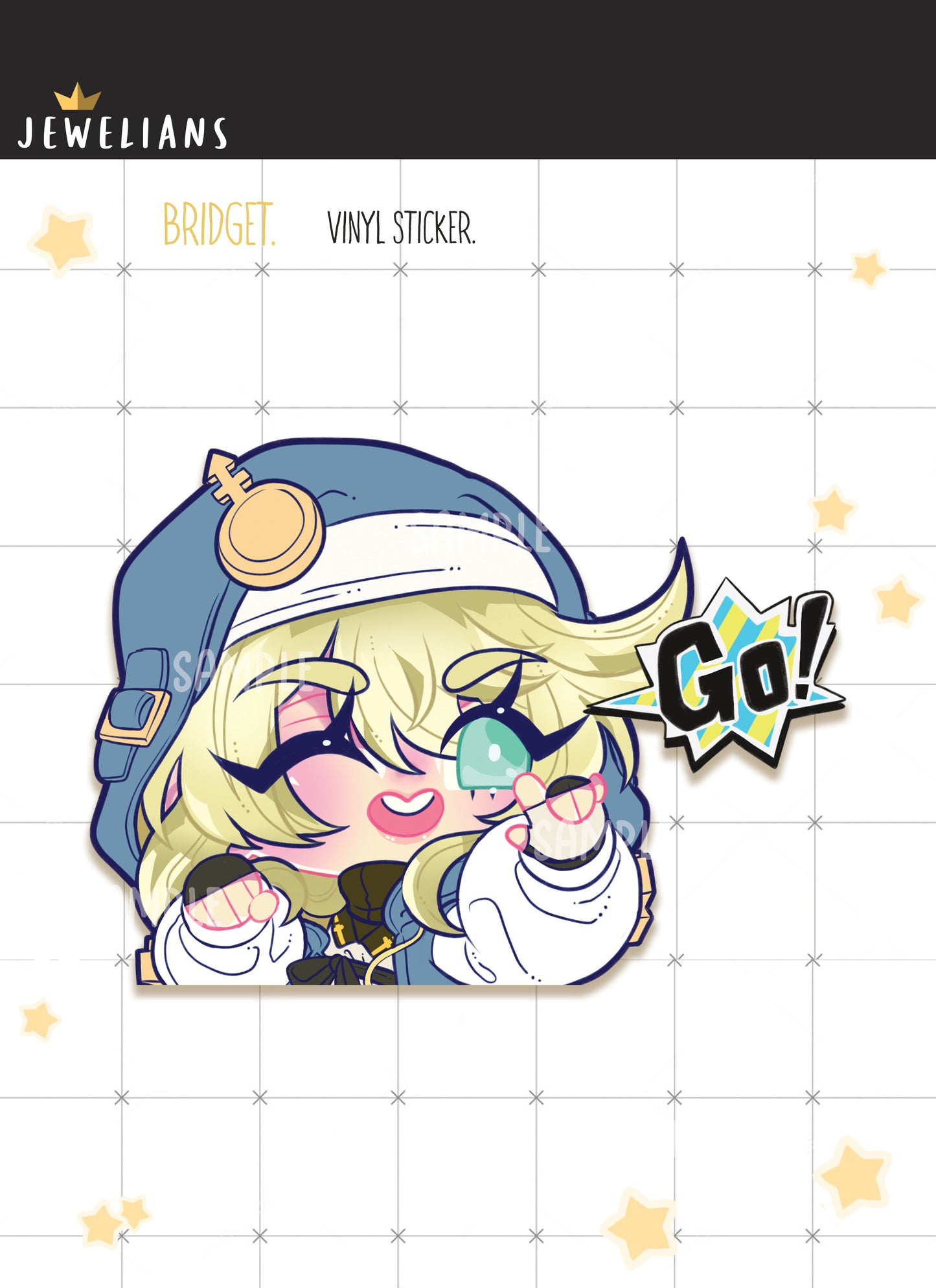 PREORDER【PEEKER STICKER】bridget