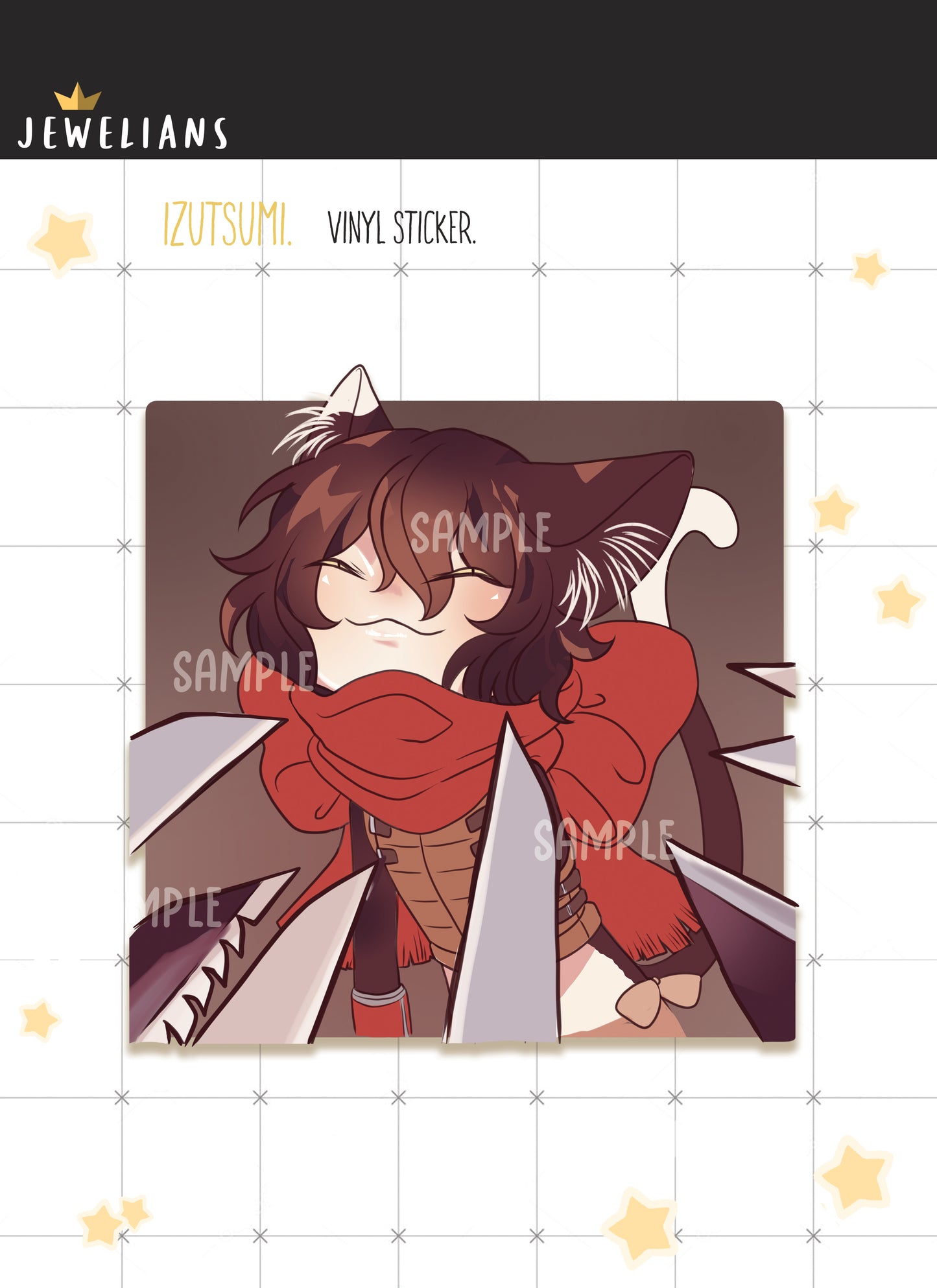 PREORDER【STICKER】izutsumi