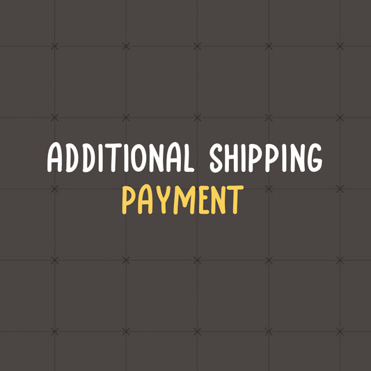 【ADD-ON】additional shipping payment