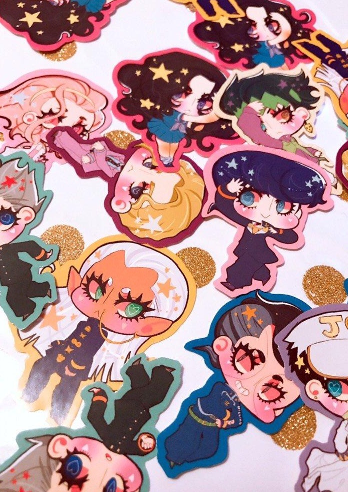 【STICKERS】jojos bizarre adventure: diamond is unbreakable