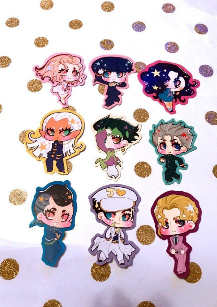 【STICKERS】jojos bizarre adventure: diamond is unbreakable