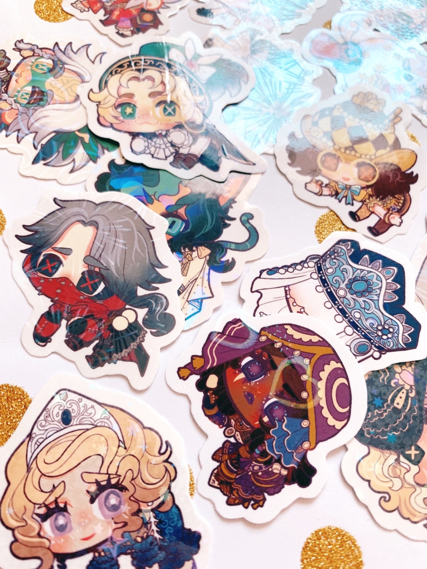 【HOLO STICKERS】identity v s skins