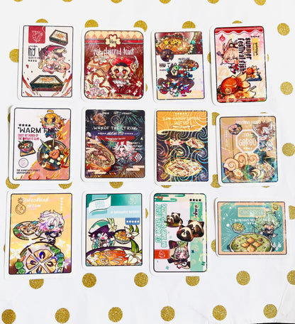 【HOLO STICKERS】genshin impact specialty food